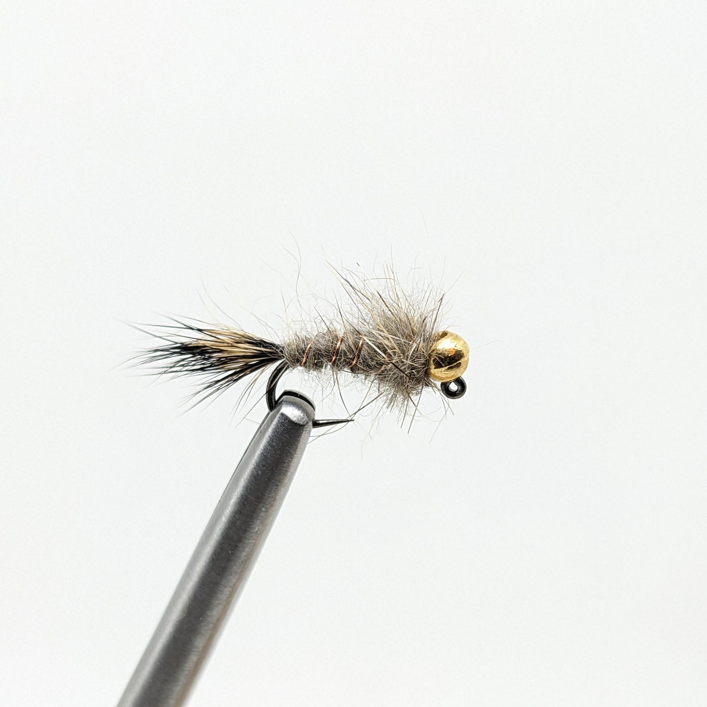 GOLD RIBBED HARES EAR EURO NYMPH FLY PATTERN