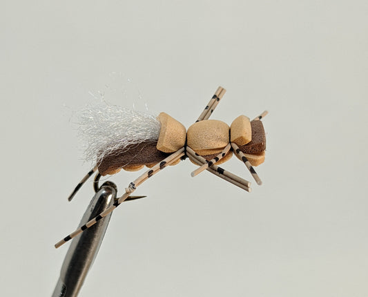 Fat Albert Tan  Fly fishing fly. Dry, subsurface and nymph flies for anglers and fisherman. All the flies you need for sale online. Flies to buy online. Online fly fishing supplies. Catch fish with flies from Frontier Flies.