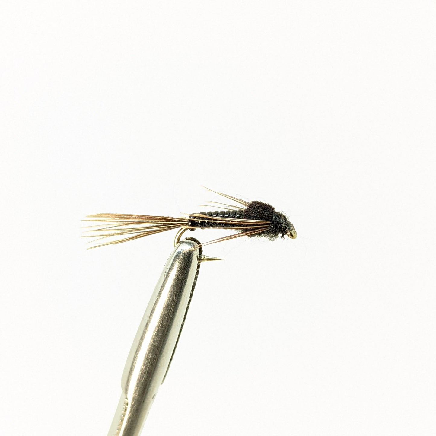 Nymphomaniac Black  Fly fishing fly. Dry, subsurface and nymph flies for anglers and fisherman. All the flies you need for sale online. Flies to buy online. Online fly fishing supplies. Catch fish with flies from Frontier Flies.