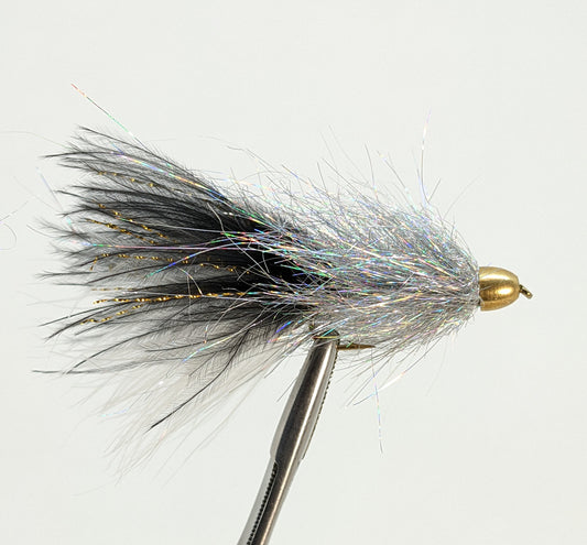 Sparkle Minnow Silver Fly fishing fly. Dry, subsurface and nymph flies for anglers and fisherman. All the flies you need for sale online. Flies to buy online. Online fly fishing supplies. Catch fish with flies from Frontier Flies.